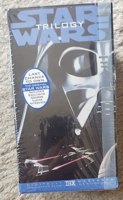 STAR WARS ORIGINAL TRILOGY VHS, View more