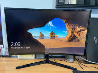 Samsung 27” curved monitor 