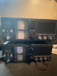 2 realistic dx-200 radio receiver 