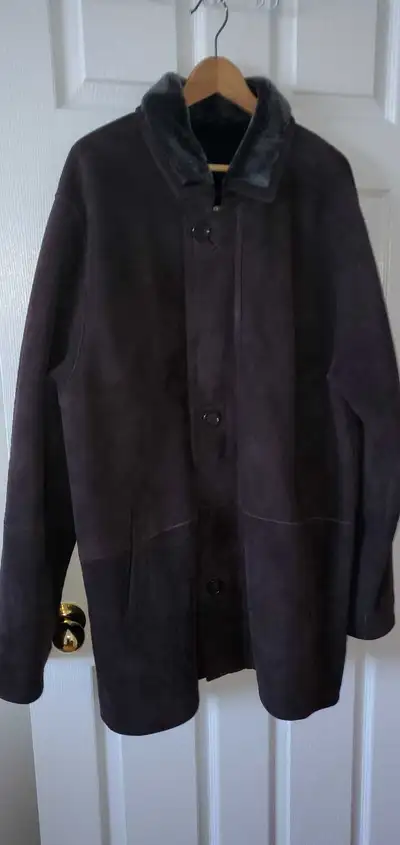 Men's Lambskin Shearling Coat, View more