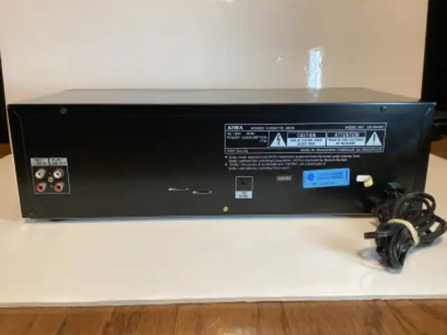 AIWA AD R470 STEREO AUTO REVERSE CASSETTE DECK HX PRO FULL LOGIC in Stereo Systems & Home Theatre in City of Toronto - Image 8