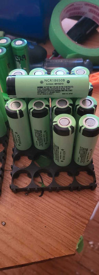 Panasonic 18650B 3350mah batteries