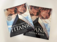 Titanic Movie Book and Poster Book