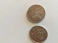 Fifty Cent Pieces