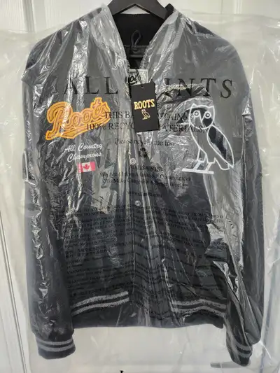 Roots X OVO varsity jacket, View more