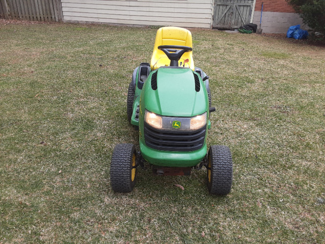 Parting out, John deere L130 lawn tractor in Lawnmowers & Leaf Blowers in Hamilton - Image 2