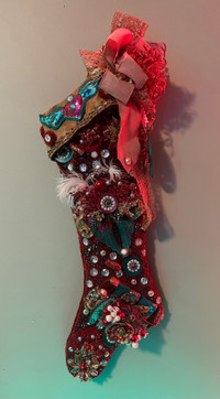 KEEPSAKE Luxury Christmas Stocking (Angel Collection)