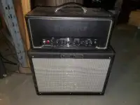 Ampli Blackstar et cabinet Fender Deluxe 112