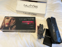 New NuMe Curl Jam CURLING WAND & STYLING IRON