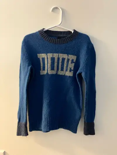 Boys Gap Sweater “Dude” Size 5 Years, View more