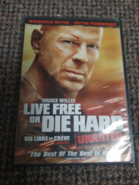 Live Free or Die Hard - Bruce Willis DVD