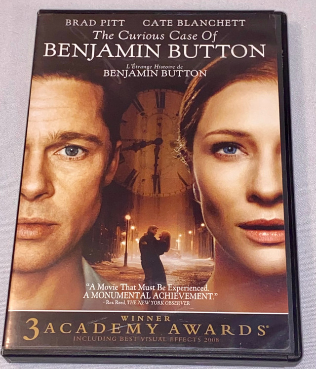 DVD The Curious Case Of BENJAMIN BUTTON dans CD, DVD et Blu-ray  à Ville de Montréal