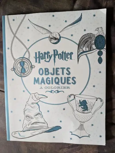 Harry Potter Objets Magiques Coloring Book, View more