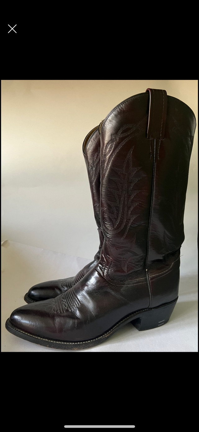 Mens Tony Lama Cowboy Boots Size 8.5 - 9  in Men's Shoes in Kingston