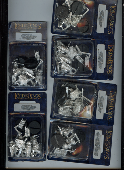 Gundabad Black Shields (5) & Command (1) Goblins LOTR Warhammer, View more