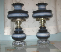 Pair of Custom made Ceramic lamps