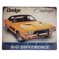 Enseignes Muscle Car 12"X15" en métal $16.99+taxes chaque, neuf