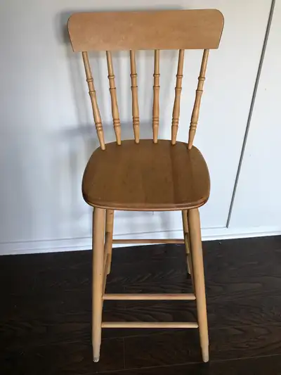 Solid wood bar stool, View more