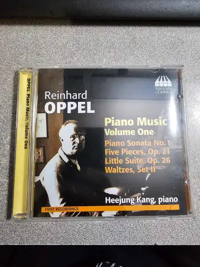 Reinhard Oppel Piano Music CD, View more