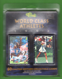 1992 World Class Athletes Unopened Classic 60 Card SEALED Set