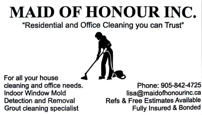 Maid Of Honour Inc. Cleaning Lady, View more