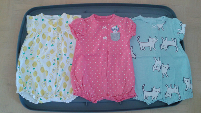 Vêtements bébé fille /baby girl clothes. Nb, 0-3, 3-6 dans Vêtements - 0 à 3 mois  à Ville de Montréal - Image 3