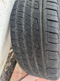 Cooper ultra M+S  summer tires on Mazda rims