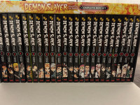 Demon Slayer Books 1 to 23
