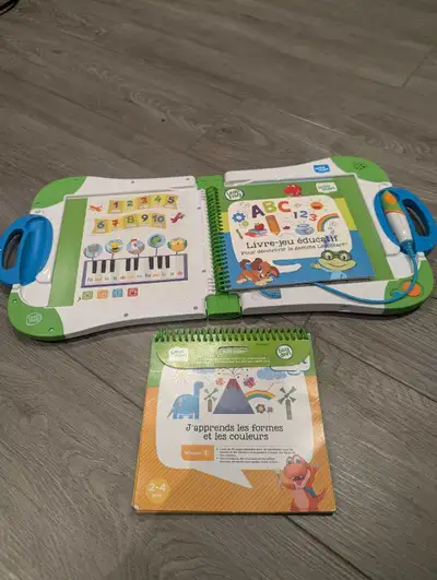 Leap frog LeapStart with extra book - French, View more