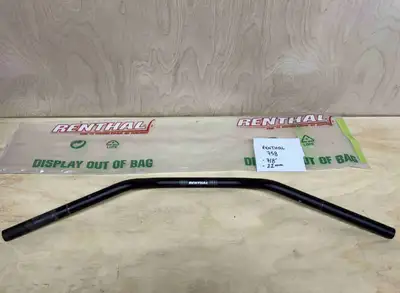 Renthal 758 black handlebars in excellent condition. Will fit many bikes or power sports equipment....