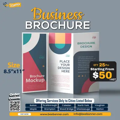 Business Brochures Design And Printing low Price . . !, View more