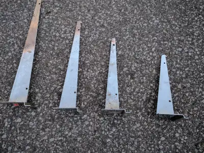 SLAT WALL HOOKS, ALL SIZES,STYLES, ARMS, BRACKETS,PEGBOARD HOOK, View more