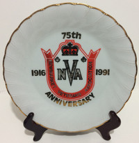 Newmarket Veterans Association 75th Anniversary Plate