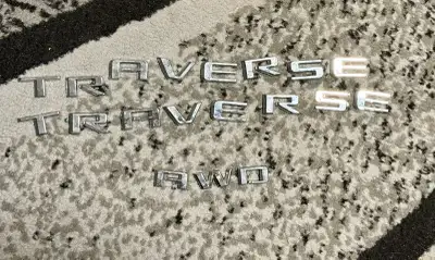 ***CHEVY TRAVERSE EMBLEMS***, View more