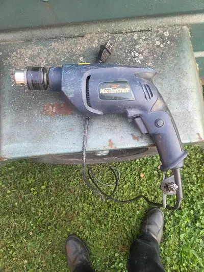 Mastercraft hammer drill ½", View more