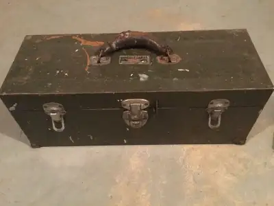 VINTAGE TOOL BOX, View more