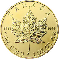 common date Gold maple .9999  only $3102