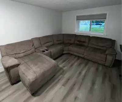 grey sectional , View more