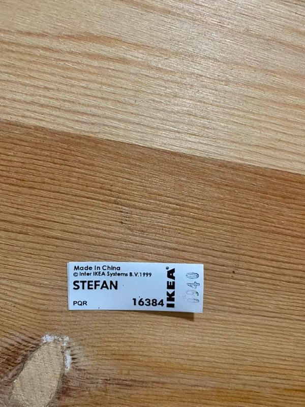 IKEA Stefan black solid wood chair Chairs & Recliners Ottawa Kijiji