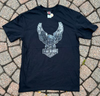 Harley Davidson T Shirt Men's L Fort Myers Front & Back Design
