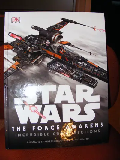 for sale my STAR WARS THE FORCE AWAKENS INCREDIBLE CROSS-SECTIONS big book very rarely looked at. me...
