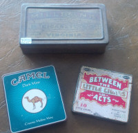 3 Empty Vintage Tobacco Tins: See Listing, $25 Each