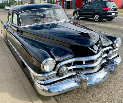 Rare 1950 Series 61 Cadillac. 331 V8 engine. Ontario car was in storage for 7 years as elderly owner...