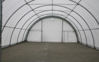 Fabric 30'x65'x15' Dome Storage Shelter (300g PE)