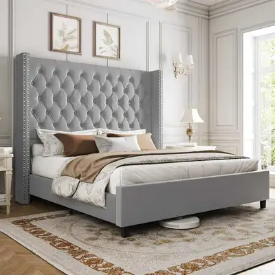 Wingback Bed Frame, View more