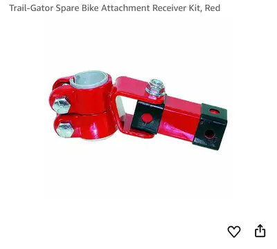 Trail-Gator Bike Attachment Receiver Adapter Trail Gator Tow Bar, View more