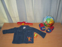 Kid's Jacket, Slipper, Belt, Ball & Trigger Toy, By: Disney