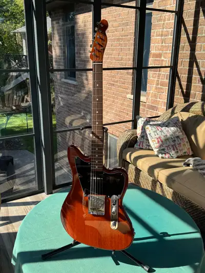 I have a beautiful mahogany 2019 Fender offset Telecaster made in Japan. It’s not a jazzmaster. Not...