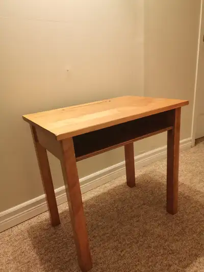 wooden little desk, View more