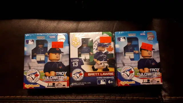 MLB Toronto Blue Jays Oyo Sports toy lot x 2 Lawrie & Tulowitzki